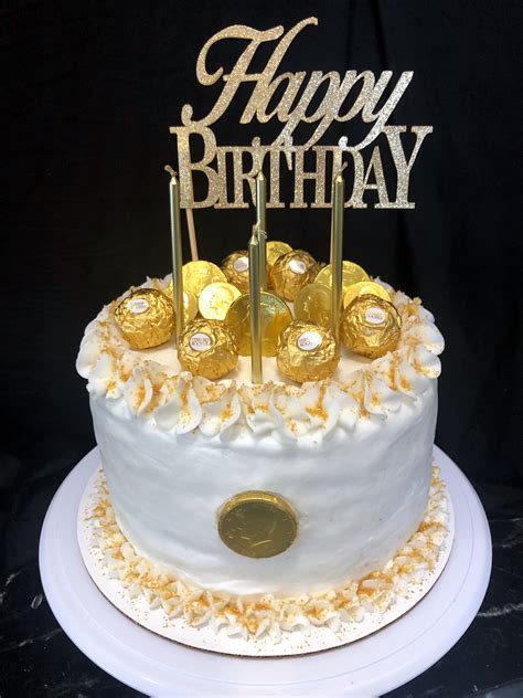 golden birthday cake ideas|gold birthday cake decorations.